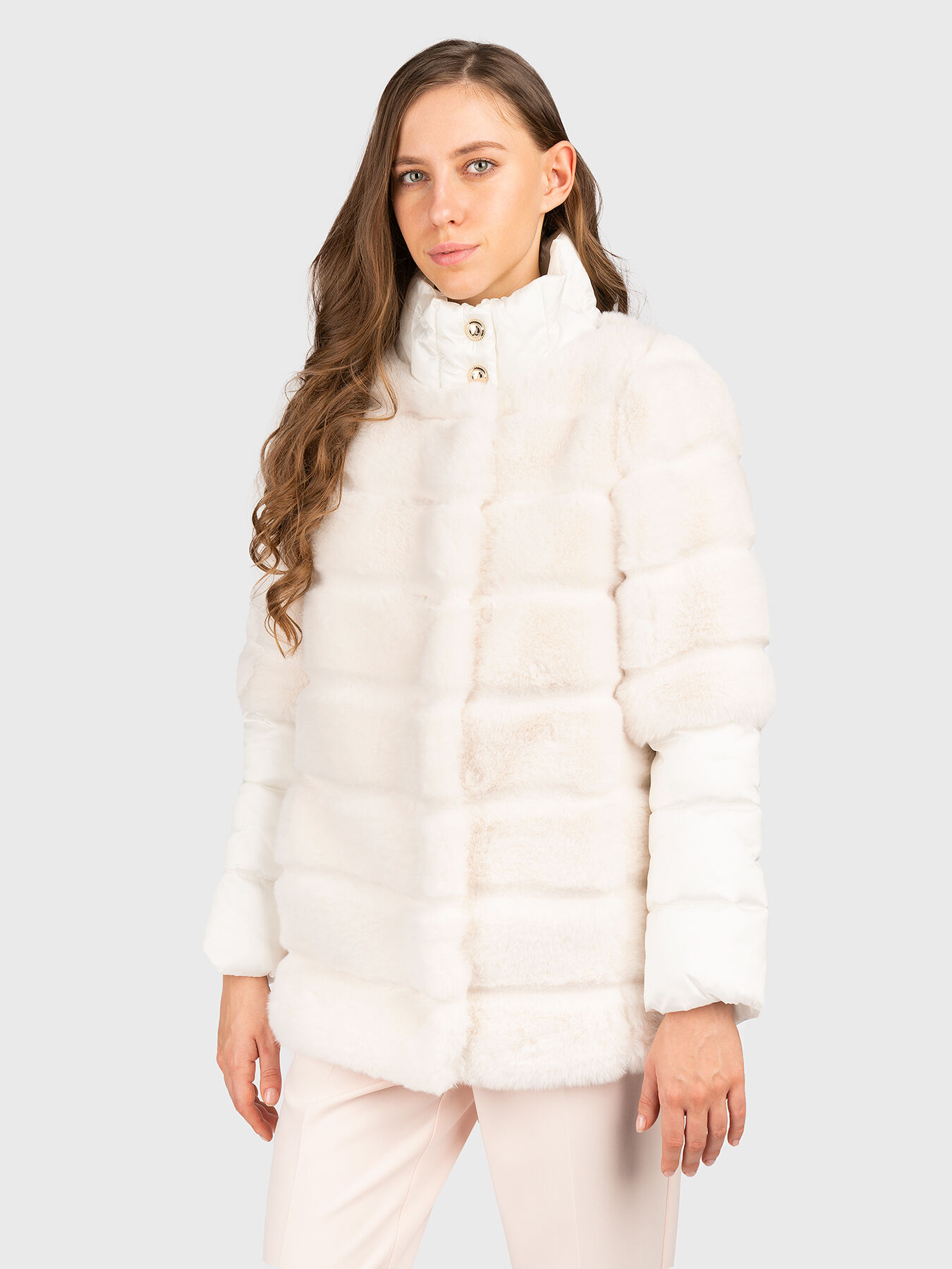 VICKY padded faux fur coat brand Marciano Globalbrandsstore en