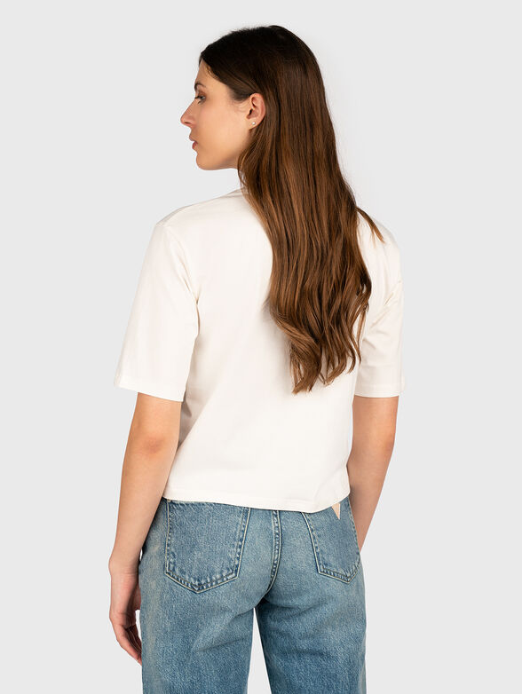 Black T-shirt with sequins - 3