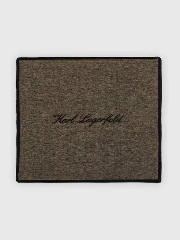 Decorative pillowcase in wool and cashmere - 1