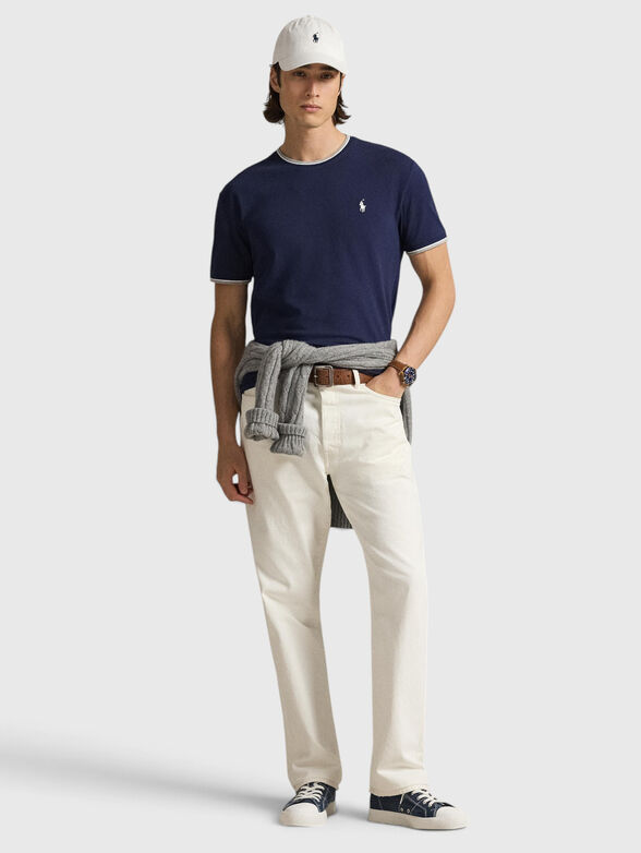 T-shirt with contrasting elements - 2