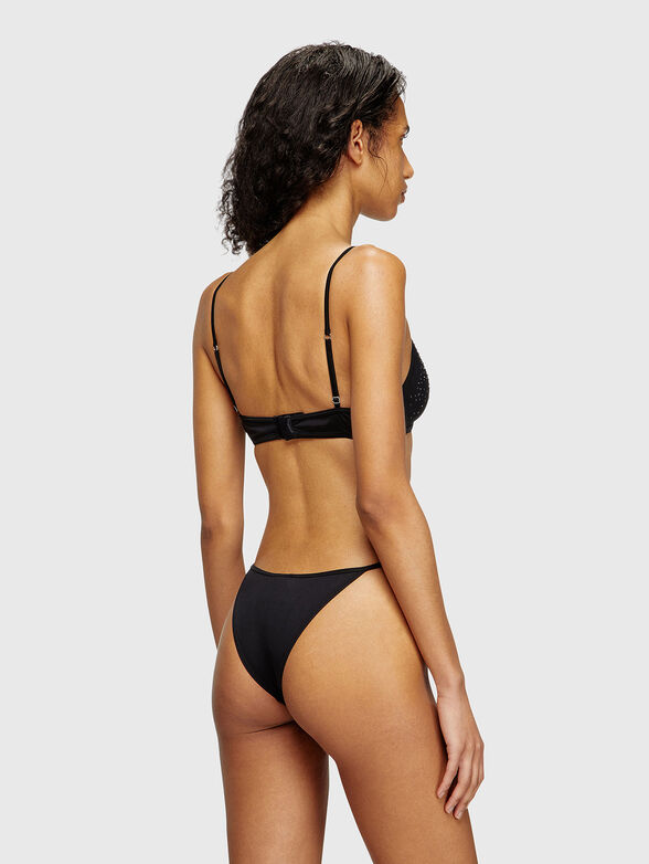 LUNA-DNM bra with rhinestones - 3