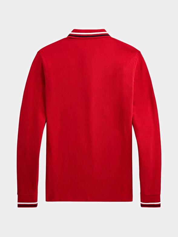 Polo-shirt with long sleeves - 2