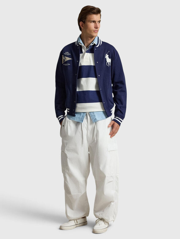 Baseball jacket featuring the logo - 2