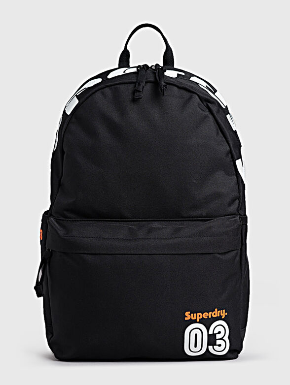 VINTAGE MONTANA black backpack with logo detail - 1