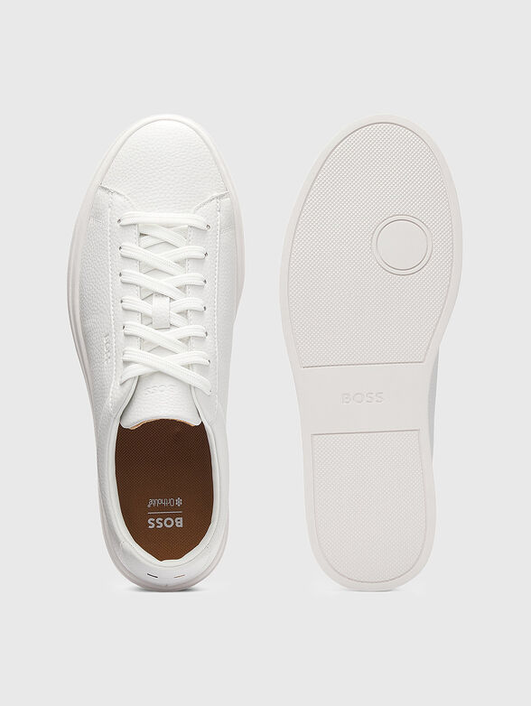 Leather sneakers - 4