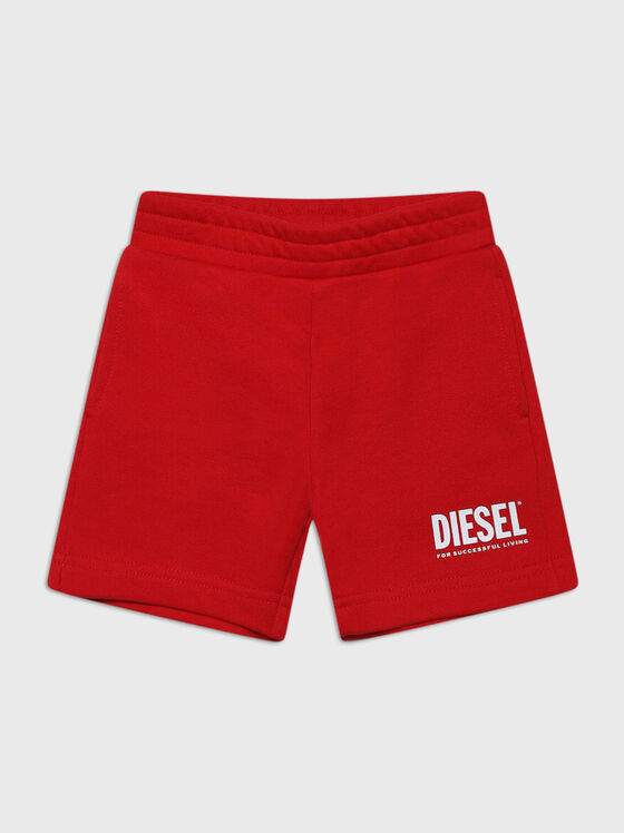 PCROWNB shorts with logo detail - 1
