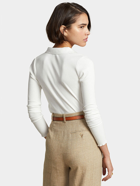 Blouse with long sleeve and buttons - 3