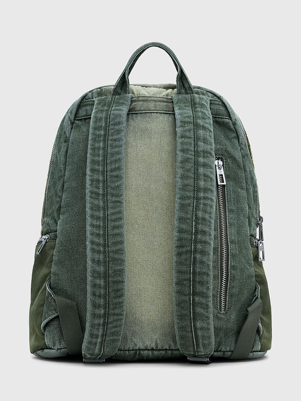 Large denim backpack - 3