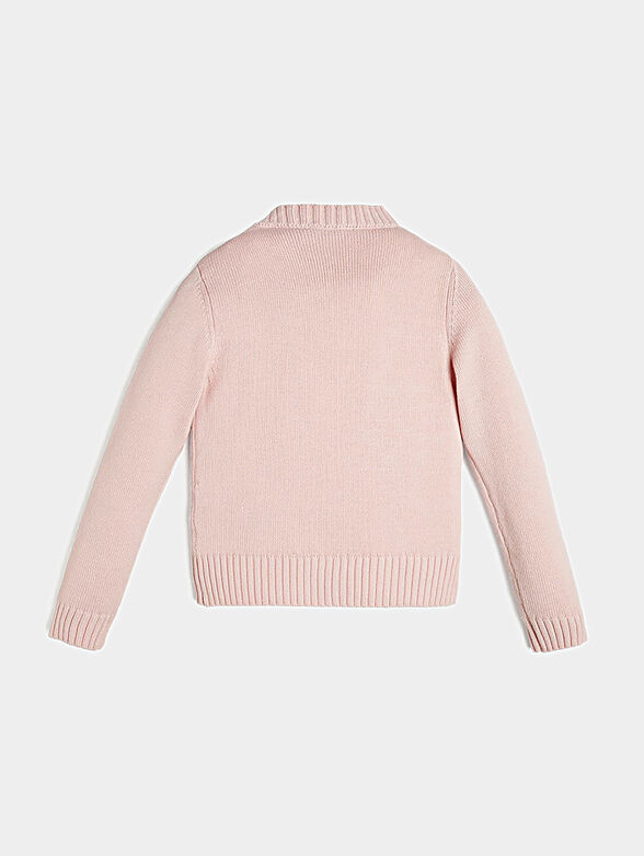 Sweater with floral embroidery - 2