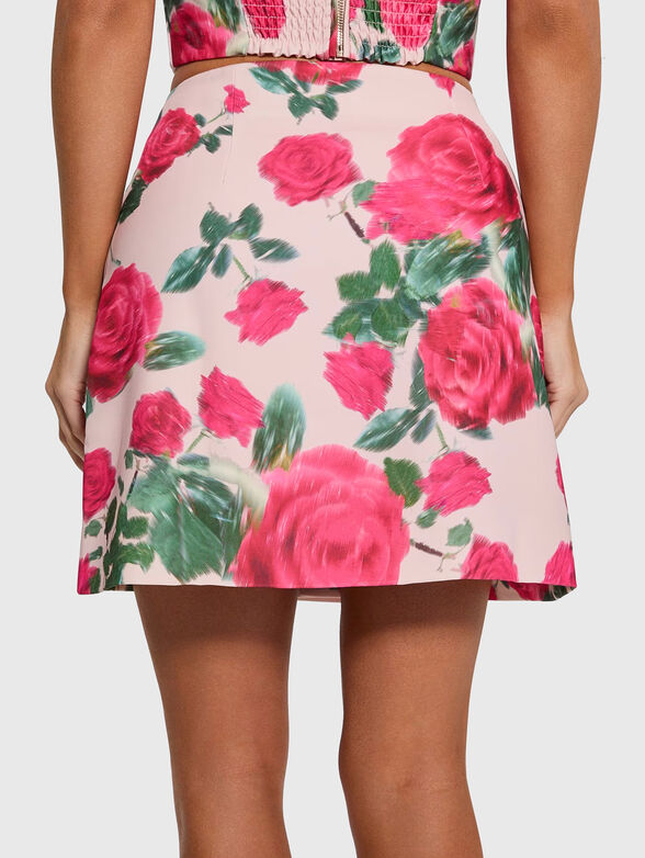 RAISSA skirt with floral print - 2