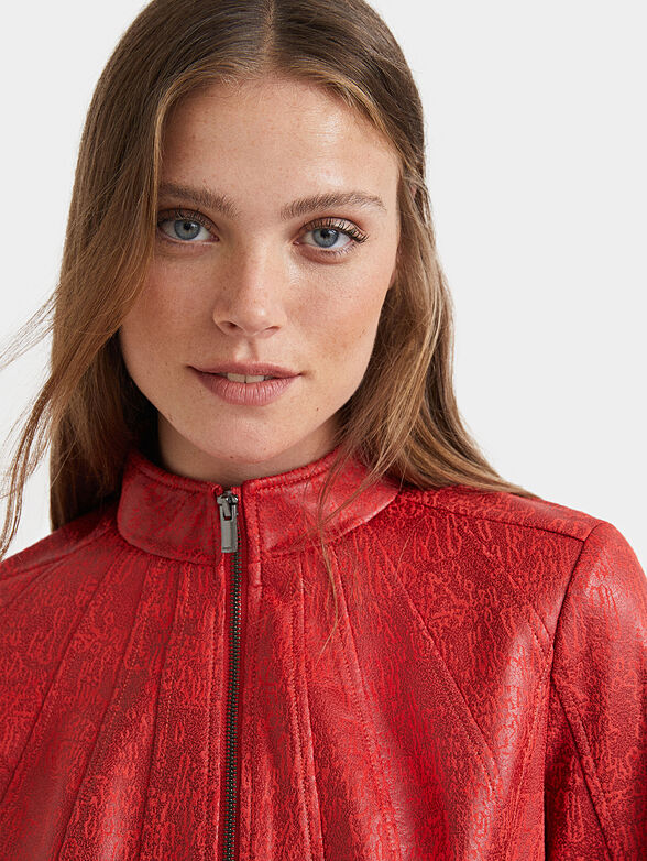 Slim high neck jacket COMARUGA - 5