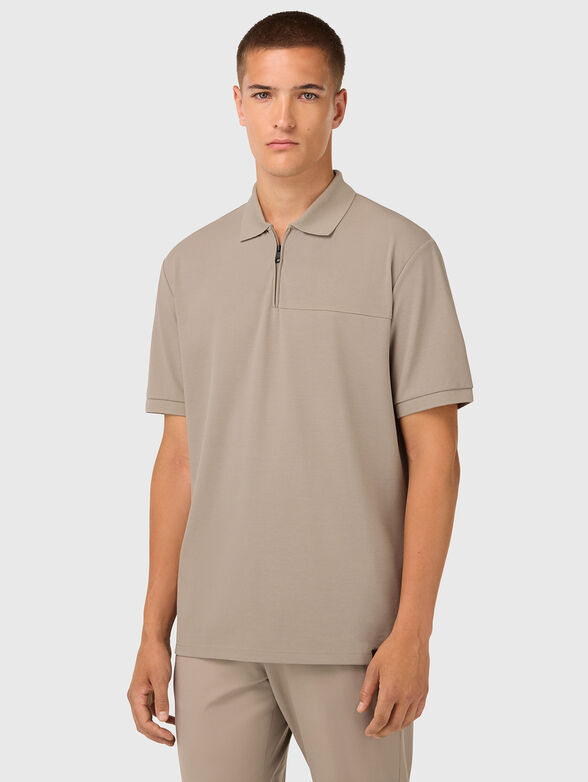 Short sleeved polo shirt - 1