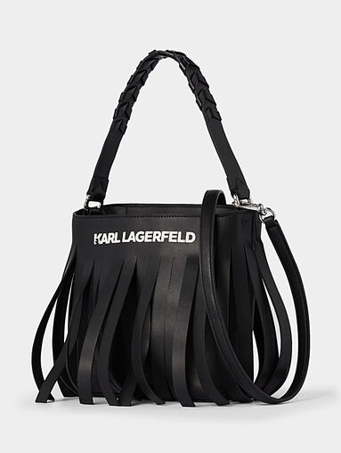 K/FRINGE Hobo bag in black color - 3