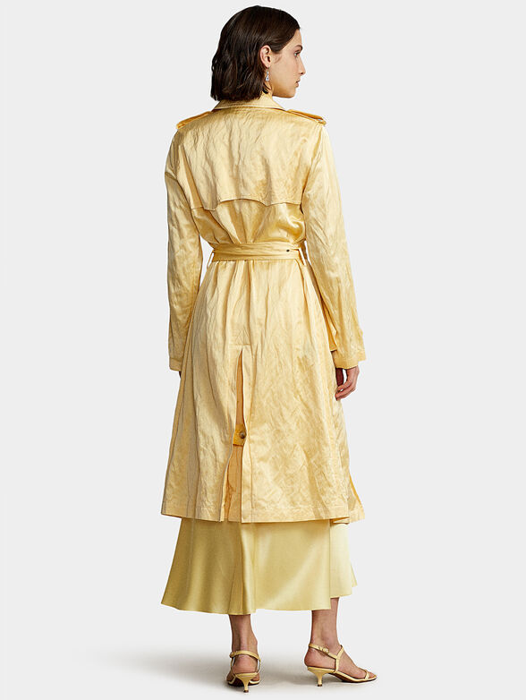 Trench with accent buttons - 2