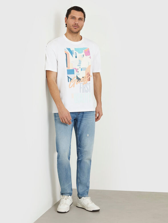 JAMES blue jeans with washed effect - 4