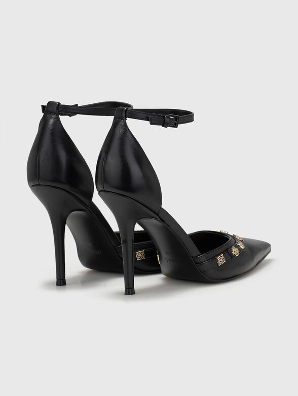 NANAE heeled shoes with logo details - 3