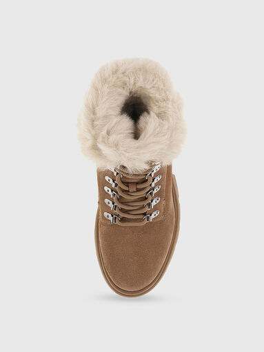 YARELI boots in beige - 5
