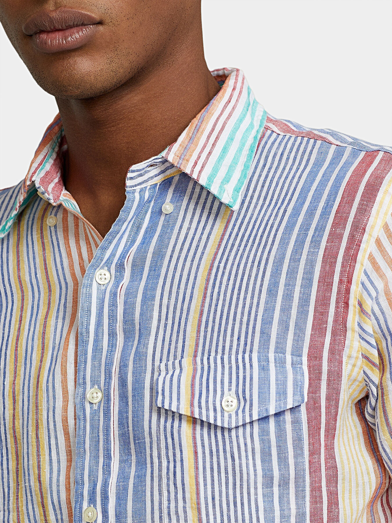 Shirt with multicolor print brand POLO RALPH LAUREN