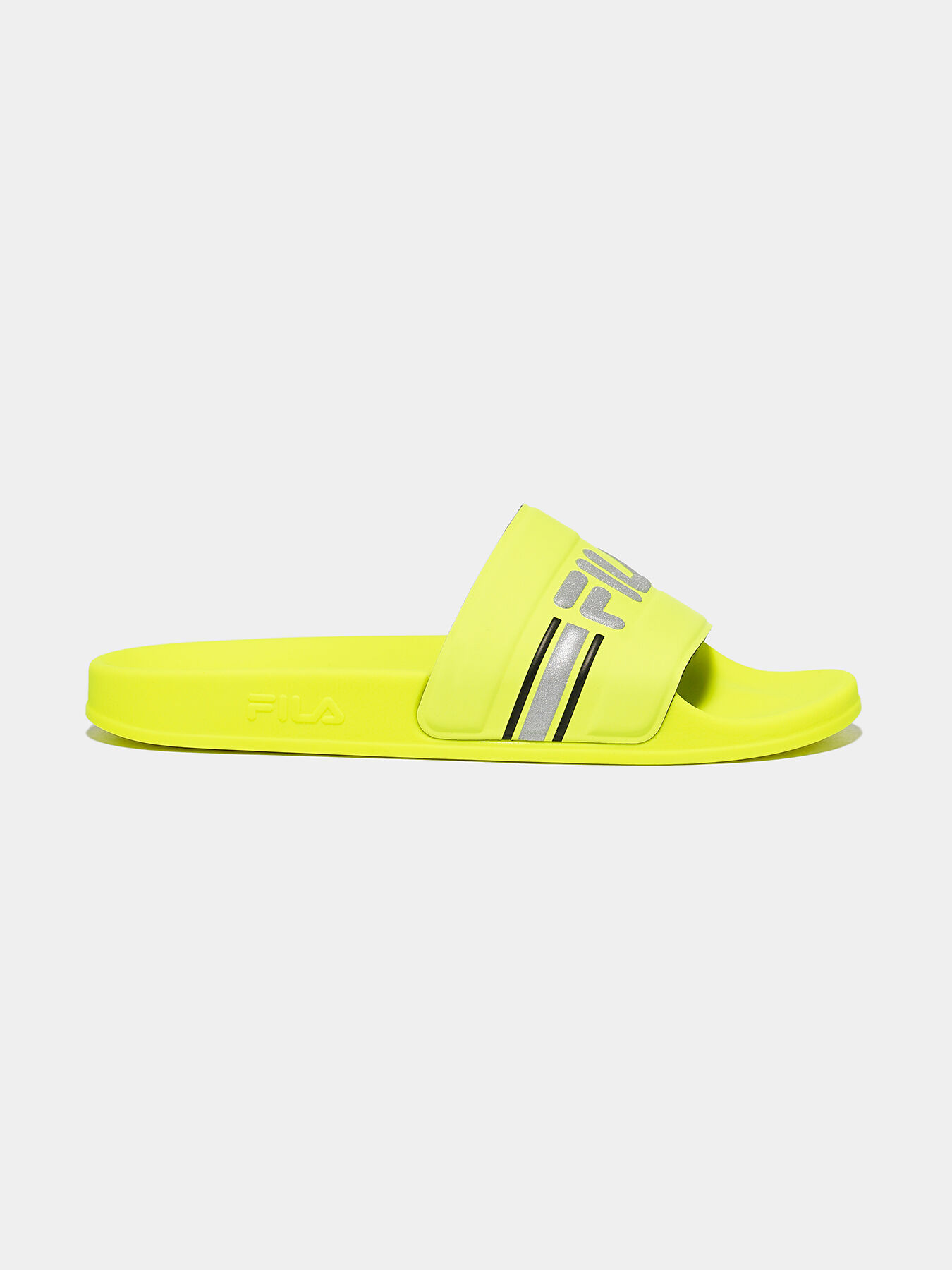 Fila slides yellow store