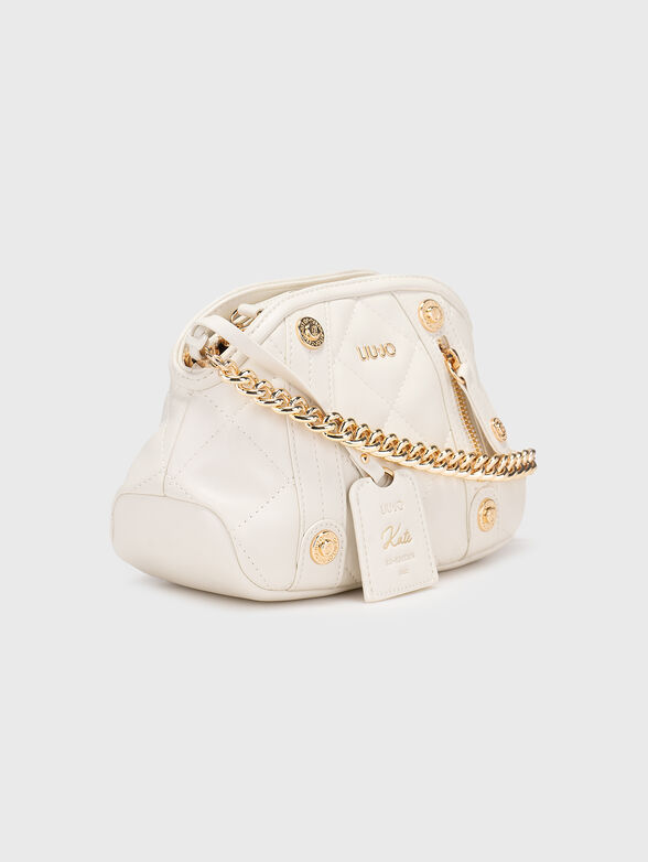 Small quilted effect handbag - 5