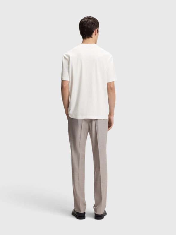 Cotton T-shirt with a print - 3