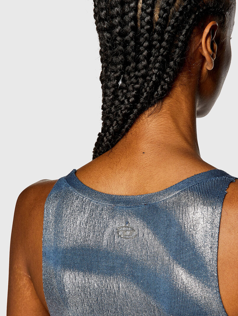 Metallic-effects dress  - 3