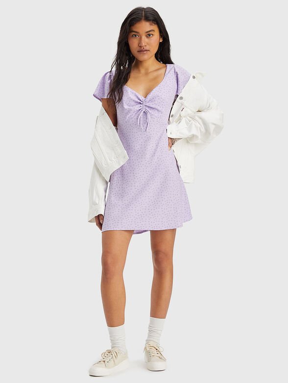 Floral print dress - 1