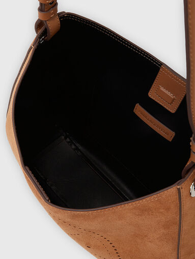 Leather bag with logo - 5