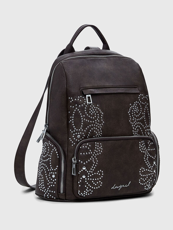 Backpack with studded pockets - 4