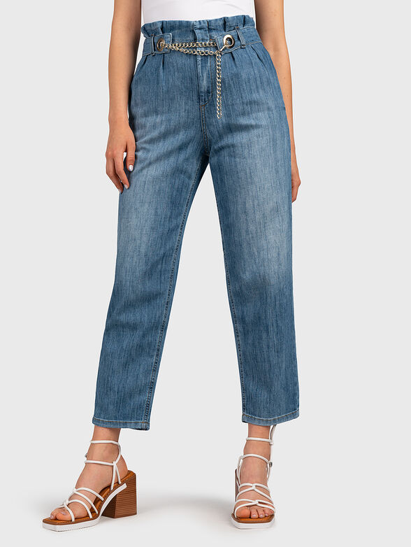 Jeans with belt - 1