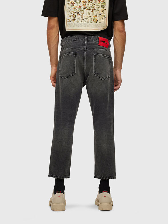 Gray ripped jeans - 2