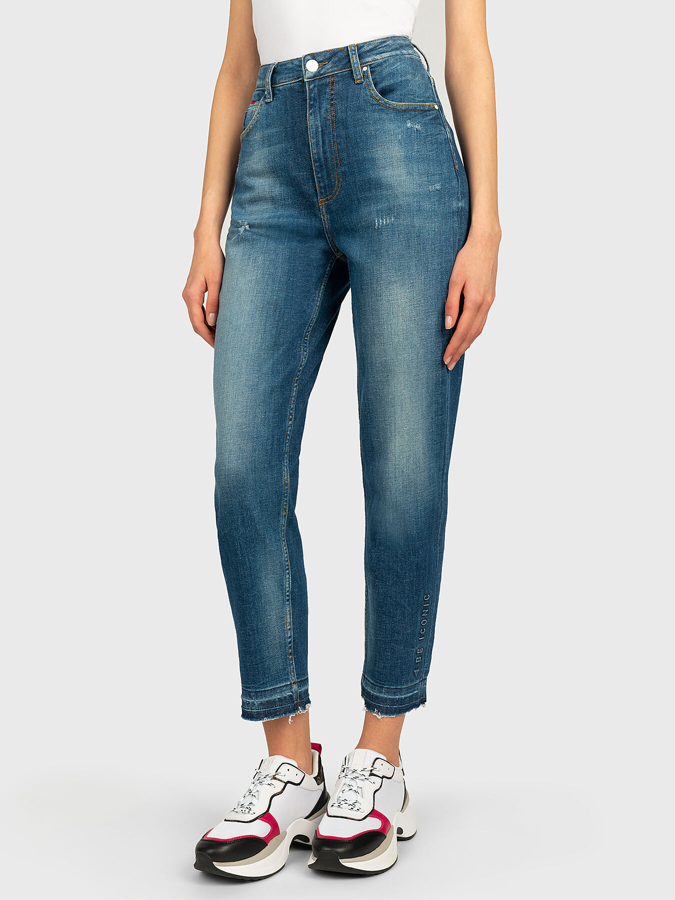 Jeans with washed effect brand GUESS 