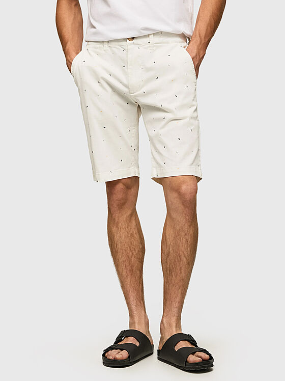 Къси панталони MC QUEEN с акцентни детайли  - 1