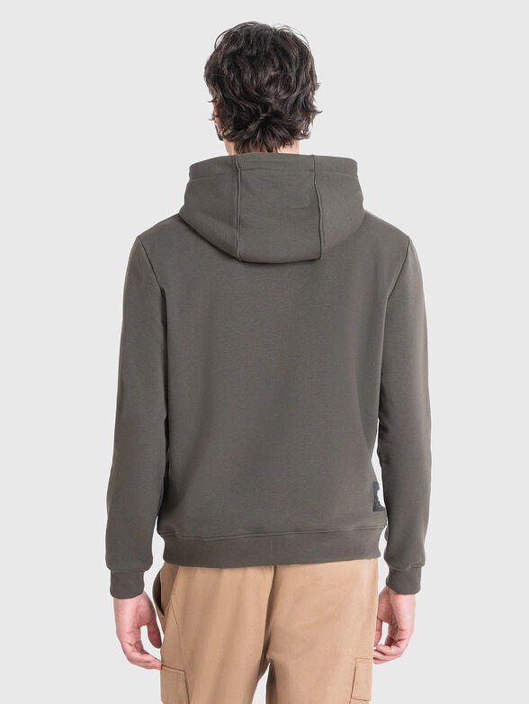 Sweatshirt with textured print - 1
