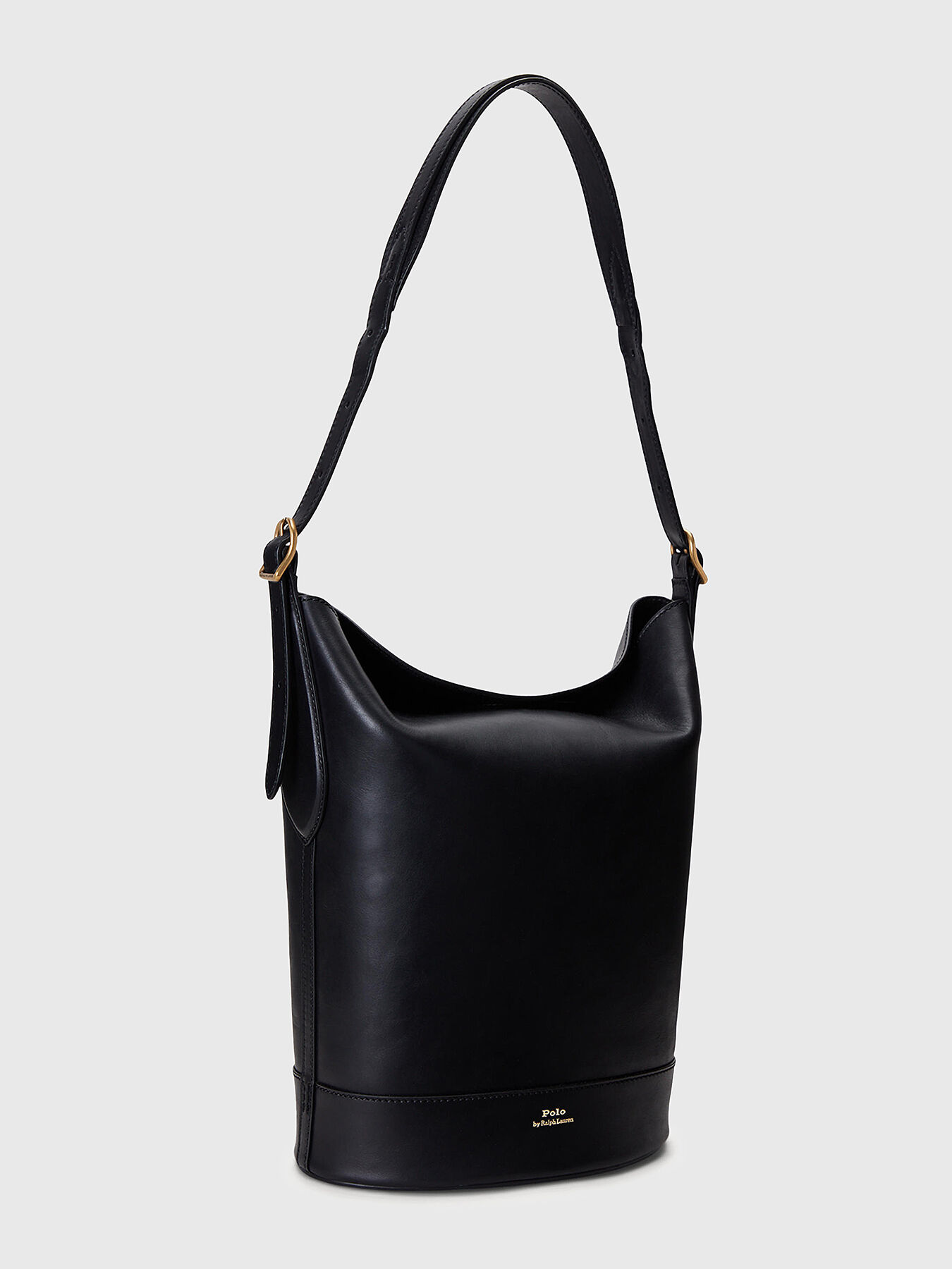 Leather bag in black brand POLO RALPH LAUREN