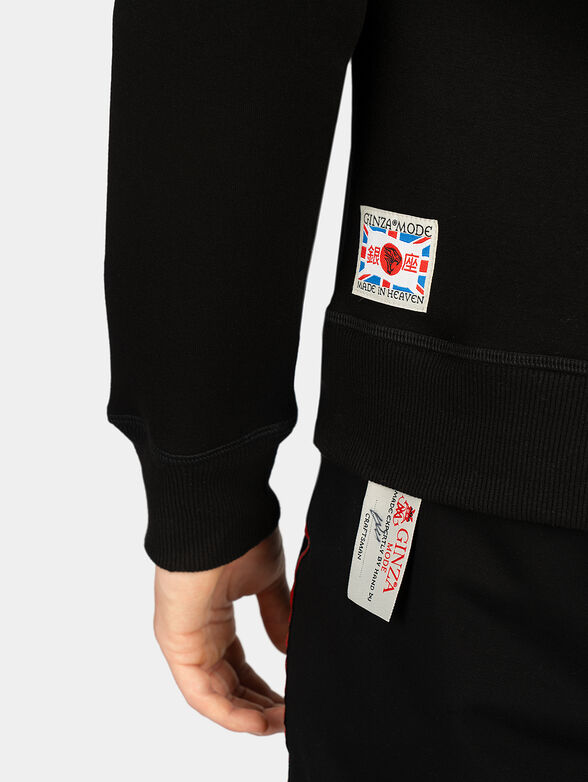 Sweatshirt with maxi print - 4