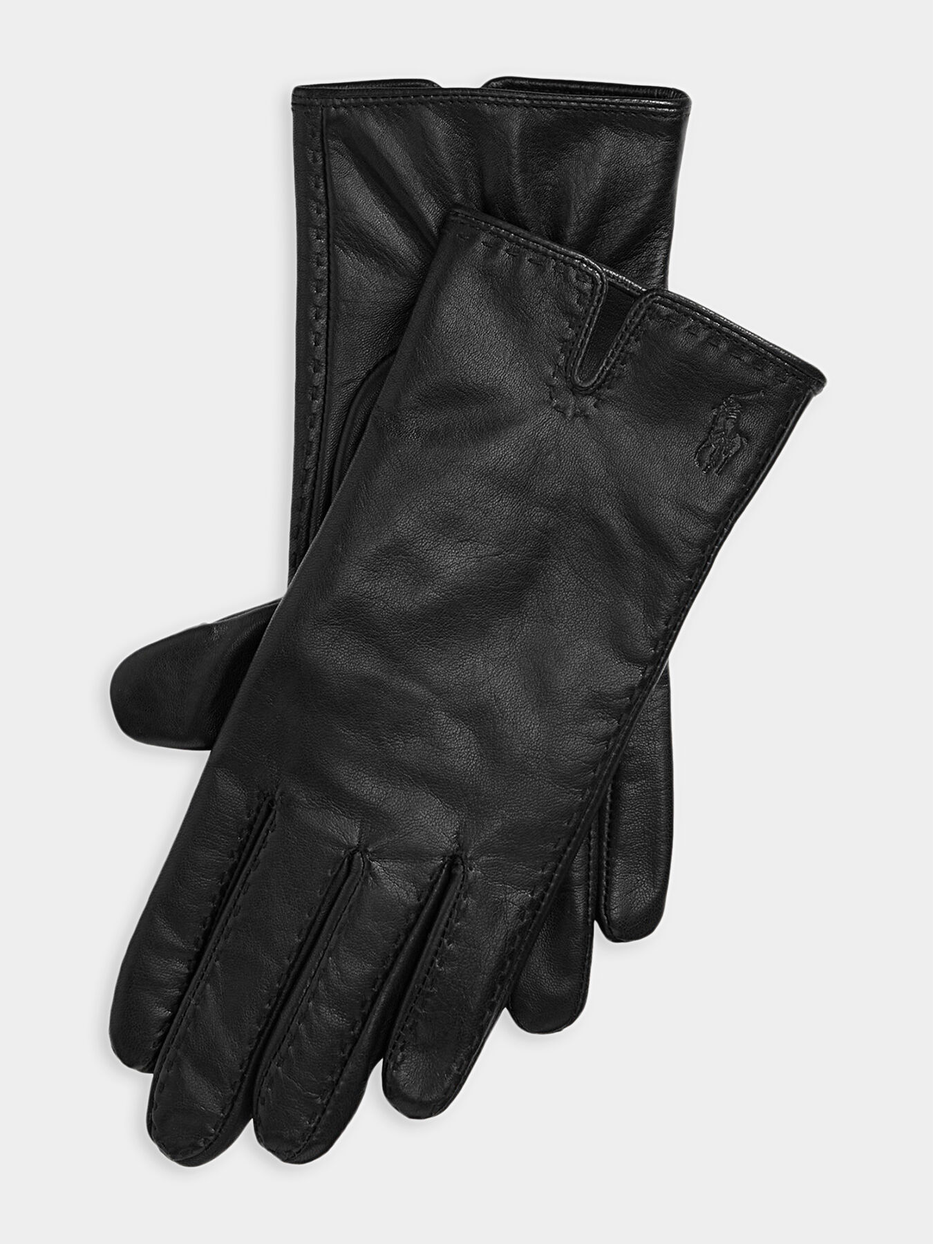 Polo ralph lauren leather sale gloves