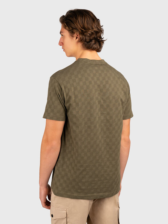 Round neck cotton T-shirt - 3