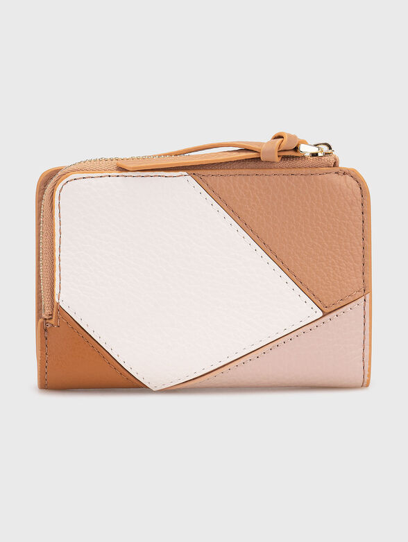 Leather wallet with logo detail - 2