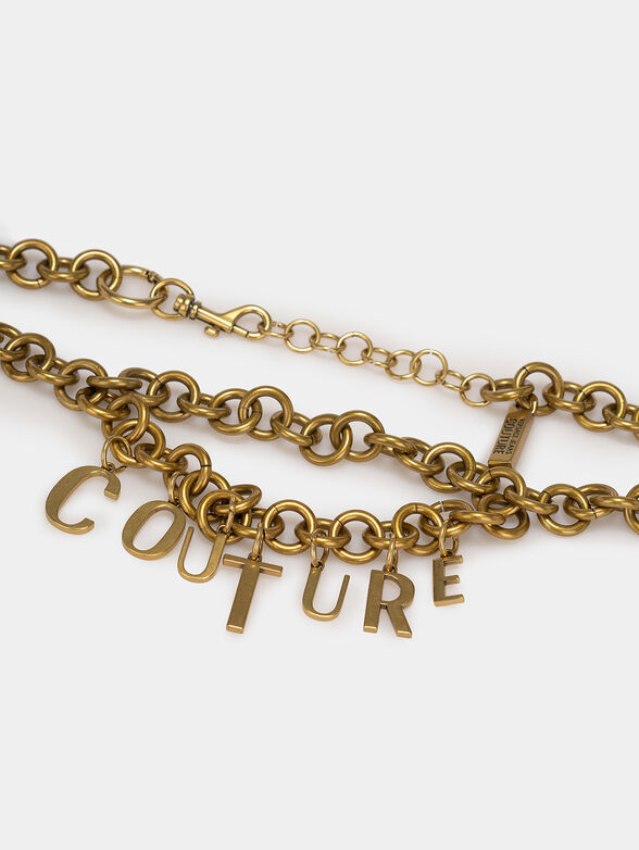 Belt chain with logo details - 4