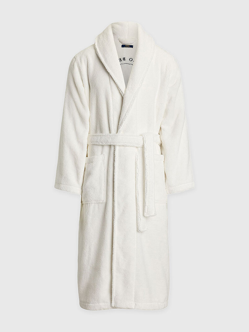 Robe with Polo Bear embroidery on the back - 3