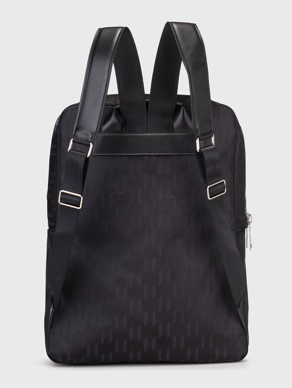 Backpack with monogram print - 2