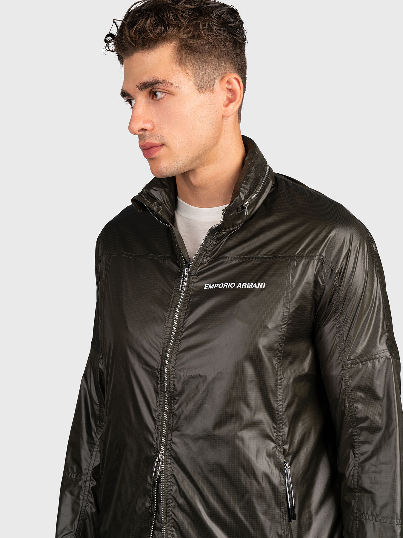 ジャケット・アウター emporio armani archive jacket EMPORIO ARMANI エンポリオアルマーニ ナイロンジャケット