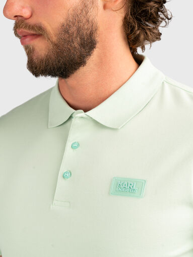 Black polo shirt - 5