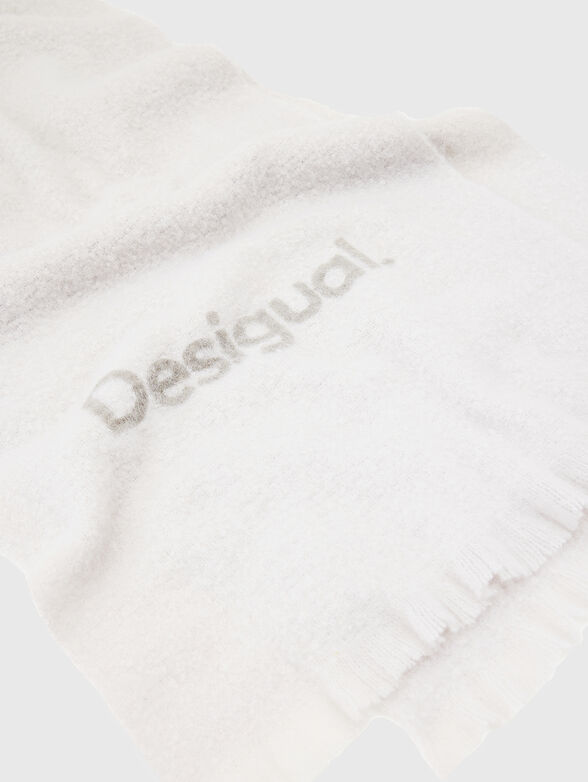 Light grey scarf  - 4