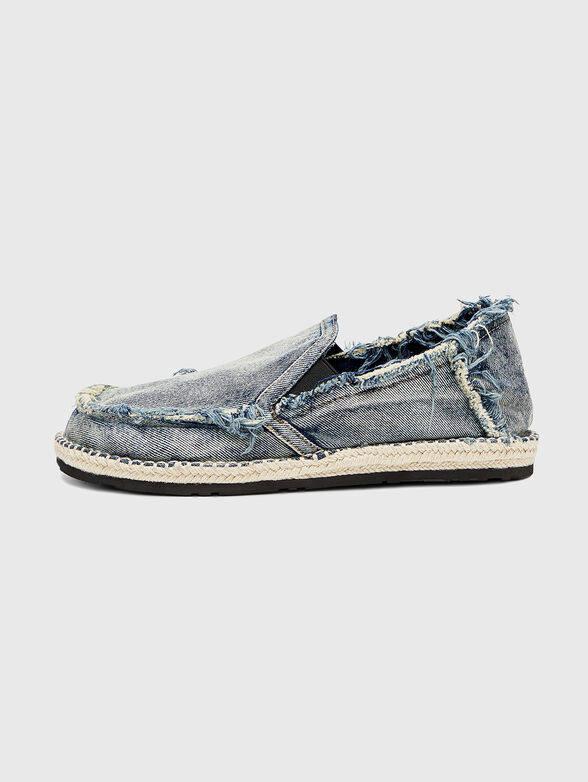 D-LUKAS denim loafers - 4