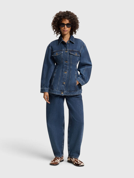 Blue denim jacket