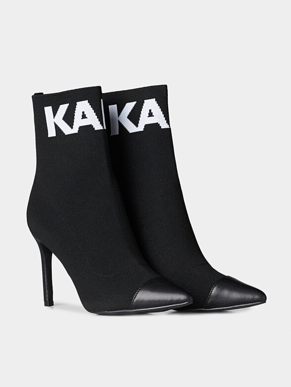PANDORA Sock boots with a contrasting logo - 1