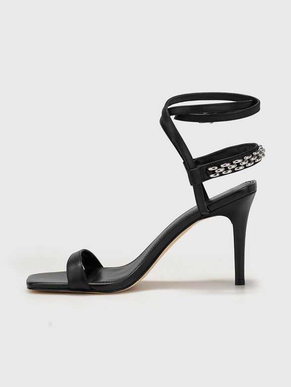 MARCIA leather sandals with heels - 3