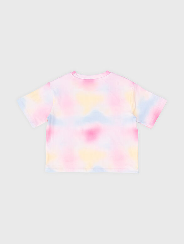 T-shirt with triangular logo print - 2